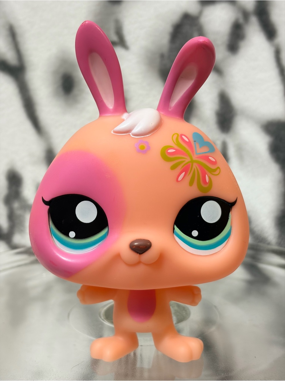 2010 Littlest Pet Shop Jumbo "Deco Pet" 6” Bunny by Hasbro